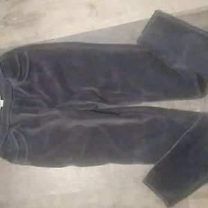 Gray light corduroy like leggings
